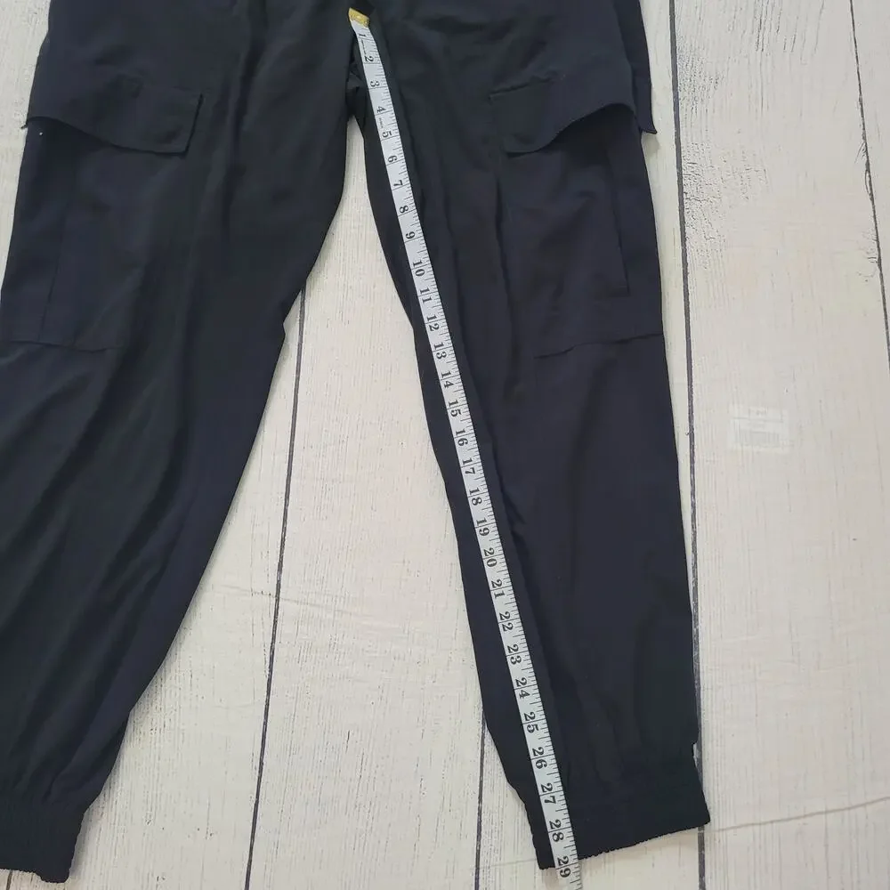 Athleta Women’s Size‎ 12 Chelsea Black Utility Jogger Pants Athleisure Casual